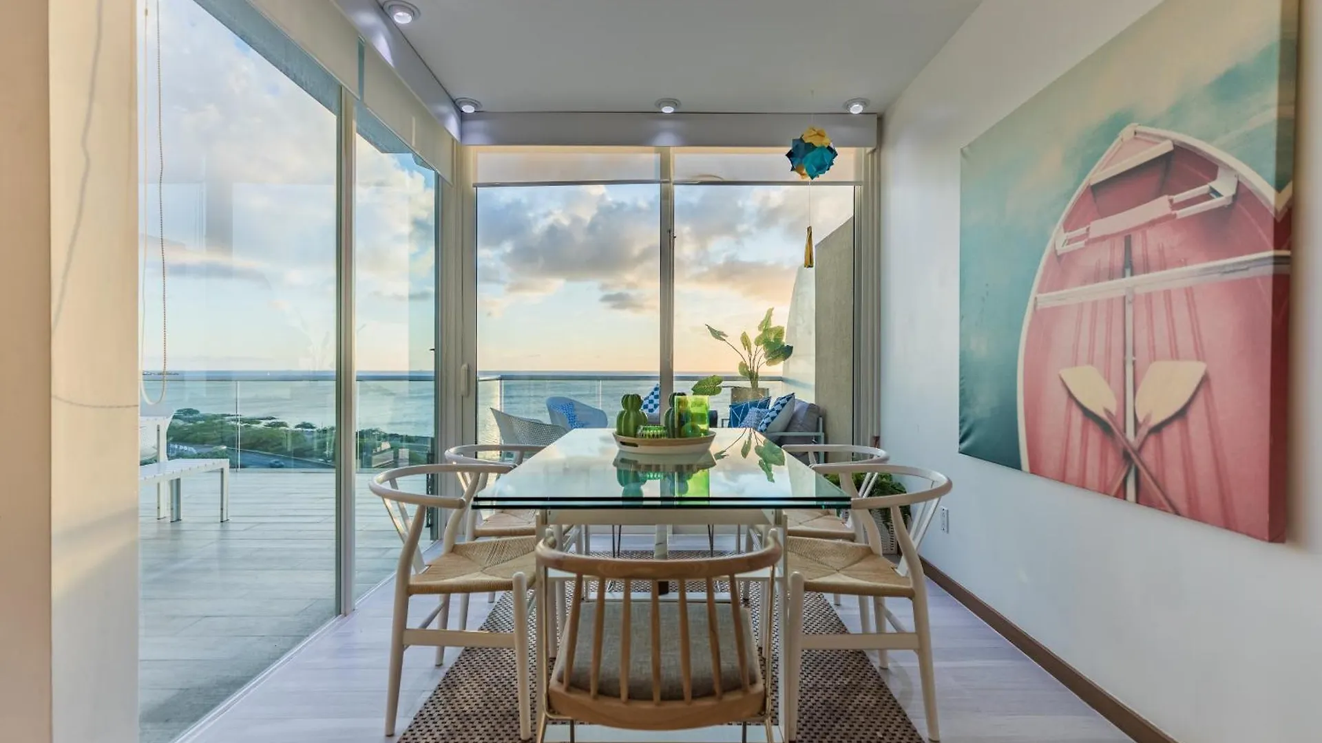 Designers Duplex Penthouse With Best Ocean View Palm Beach 0*,  Aruba